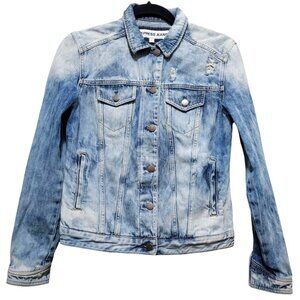 Express Jeans Light Wash Denim Jacket S